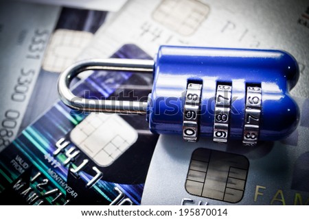 security lock on credit cards