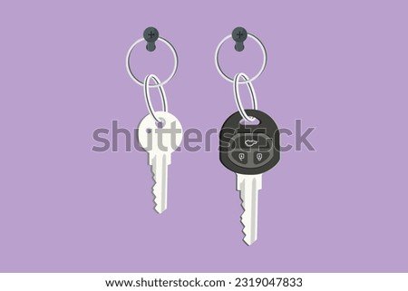 Similar – Image, Stock Photo Hanging on the nail
