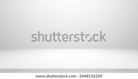 Similar – Image, Stock Photo empty white room with wooden parquet floor before renovation