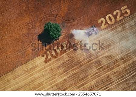 Similar – Image, Stock Photo Grain field from above