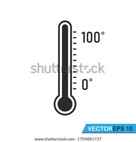 thermometer icon vector design illustration