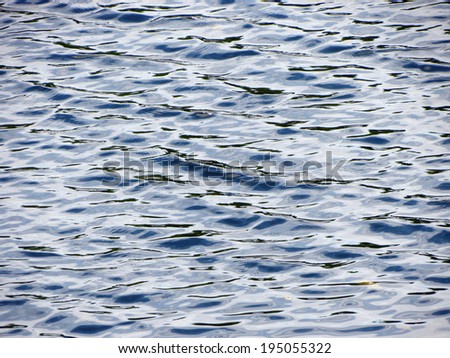 Light ripples on water