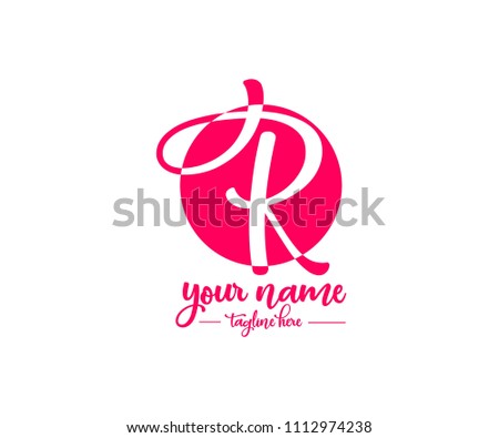 R Lettering Logo