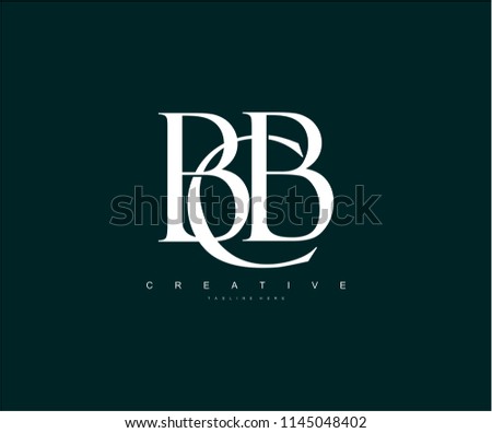 BBC Letter Linked Luxury Premium Logo