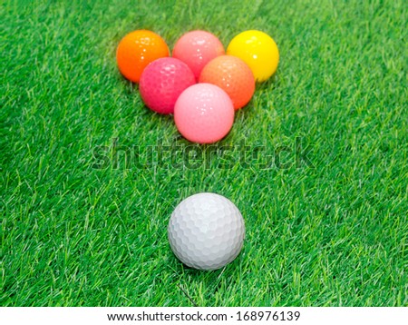 combination of billiards and golf