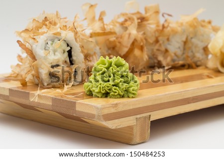 Sushi rolls from Japan restaurant