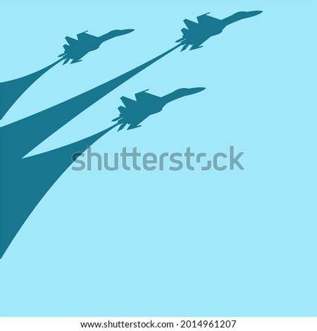 Air Force Service Day. july 29. Poster, Template, Card, Banner, story IG, Story, Background Design