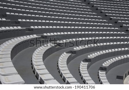 open-air theater seats