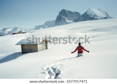 Similar – Image, Stock Photo Young sea view *200*