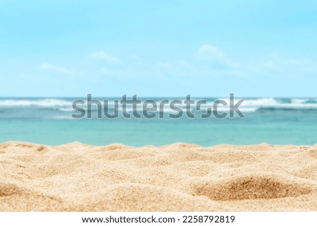 Similar – Image, Stock Photo Golden Sand sand beach