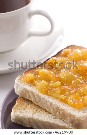 Orange Marmalade On Toast