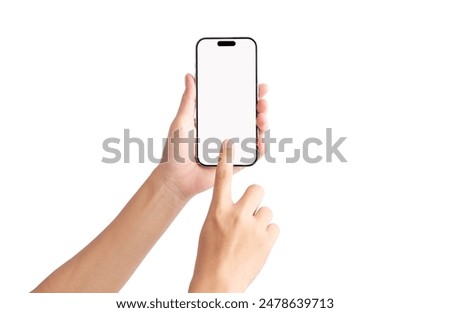 Similar – Image, Stock Photo One hand is holding a piece of paper that says “It’s just not enough”. Concept poverty, resin IV, separation.