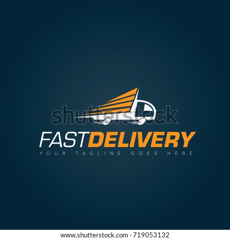 Fast Delivery Logo, icon, symbol design template
