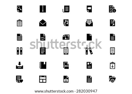 Documents Vector Icons 4