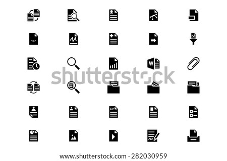 Documents Vector Icons 3