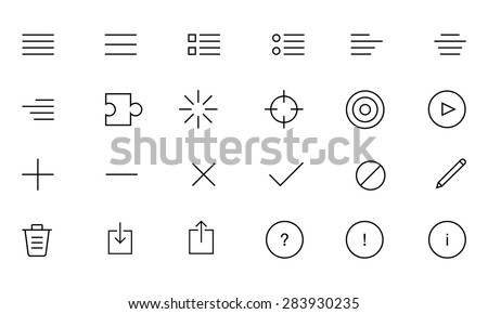 Web UI Vector Icons 5