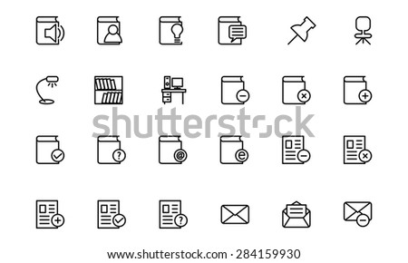 Education Vector Line Icons 7
