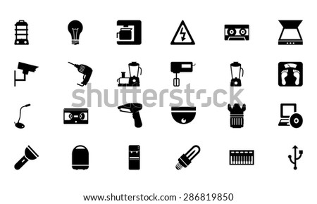 Electronics Vector Icons 4 