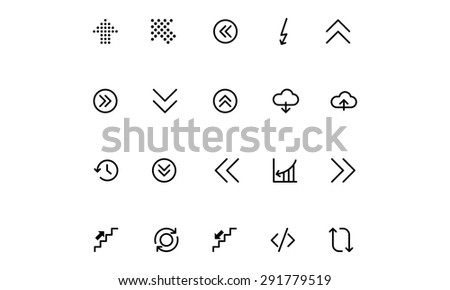 Arrows Vector Icons