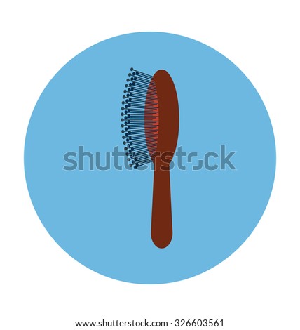 Hair Brush Stock Vector 326603561 : Shutterstock