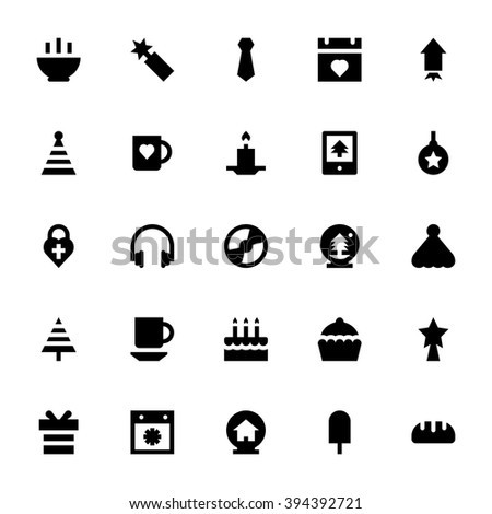 Christmas and Easter Vector Icons 7