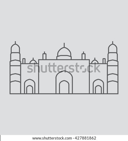 Dhaka  Vector Illustration