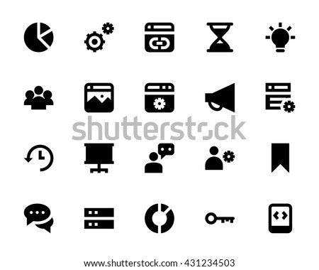 Web Design and Development Vector Icons 7