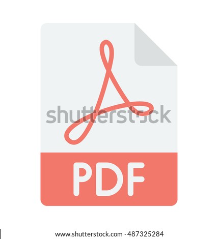 
Pdf File Vector Icon 
