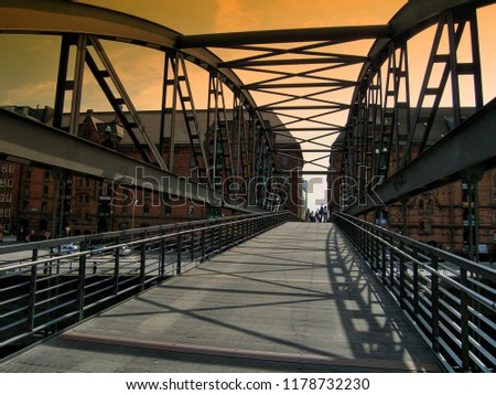 Similar – Image, Stock Photo seven Hamburg