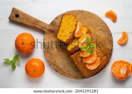 Similar – Image, Stock Photo Tangerines on the table