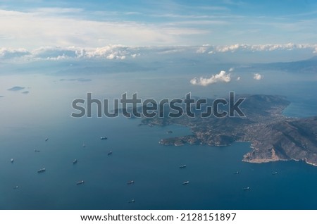 Similar – Image, Stock Photo Athens Ocean Mountain