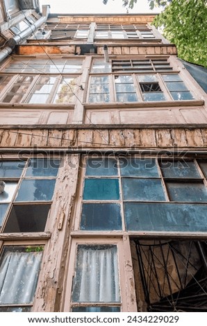 Similar – Image, Stock Photo old tall house in Georgia