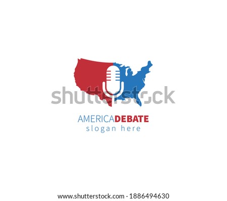 America Debate Show podcasting logo