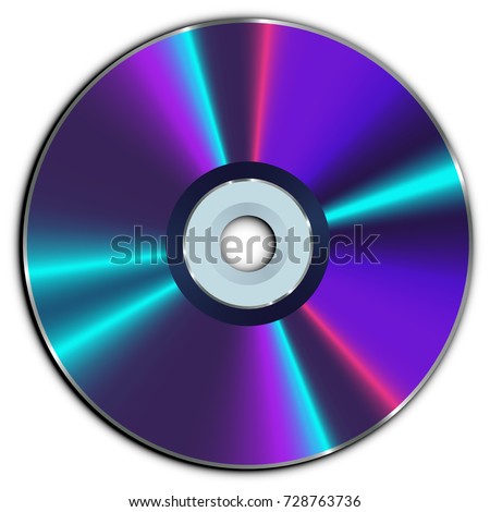 compact CD or DVD disc