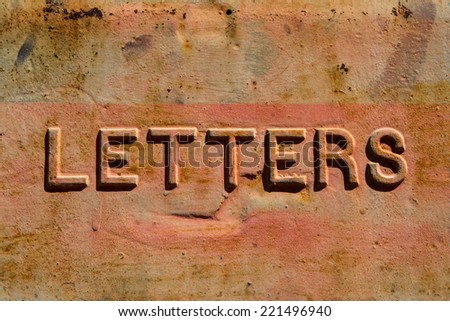 The old post office outgoing letter cover.