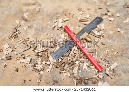Similar – Image, Stock Photo pencils Workbench