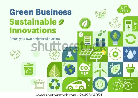 Green Business Sustainble Innovation Background