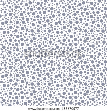 Polka dot seamless pattern. Vector illustration