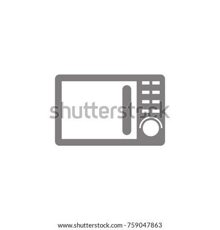 Microwave oven. Web element. Premium quality graphic design. Signs symbols collection, simple icon for websites, web design, mobile app, info graphics on white background