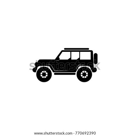 Off-road car icon. Transport elements. Premium quality graphic design icon. Simple icon for websites, web design, mobile app, info graphics on white background