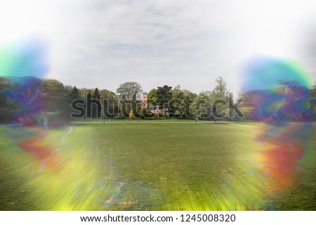 Similar – Image, Stock Photo blinding lights Tunnel