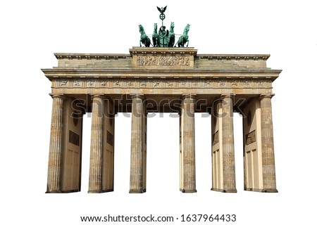 Similar – Image, Stock Photo Brandenburg Gate in Berlin