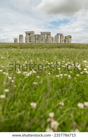 Stonehenge, a prehistoric monument on Salisbury Plain in Wiltshire, England Сток-фото © 