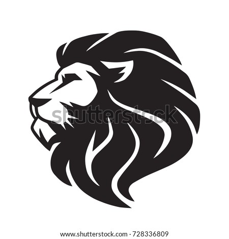 Wild Lion Vector Icon Logo Design Mascot Icon Template