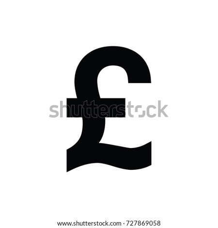  Pound sign black and white flat icon.