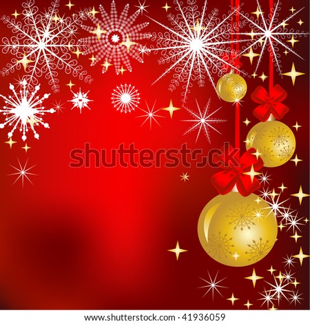 Christmas Background Stock Vector Illustration 41936059 : Shutterstock