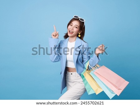 Similar – Image, Stock Photo Color shopping bags