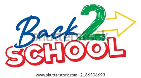 Back 2 School Banner Graphic | Clipart for Teachers, Schools, and Retail Stores