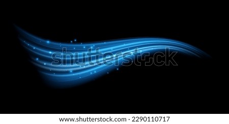 Blowing wind with shimmering, isolated air flow effect with shimmering. Draft or breeze, slight air current or flowing. Gust or wind vector illustration