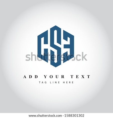 CSE text logo illustration vector art